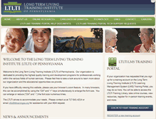 Tablet Screenshot of ltltrainingpa.org
